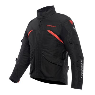 Dainese TEMPEST 4 D-DRY cestovní bunda černá/červená vel.52